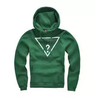 chaqueta hoodie guess mujer pas cher petit norme vert